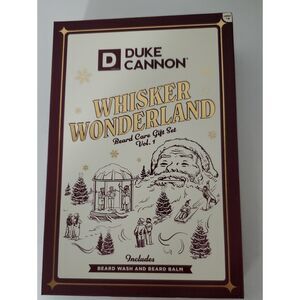 Duke Cannon Whisker Wonderland Beard Care Gift Set Beard Wash and Balm NEW